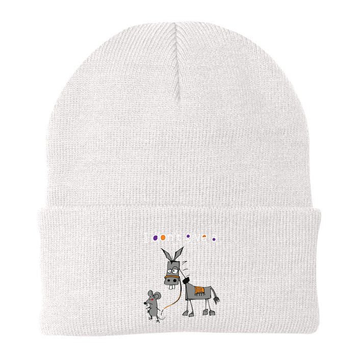 I Dont Give A Rats Ass Mouse Walking Donkey Beanie