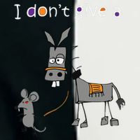 I Dont Give A Rats Ass Mouse Walking Donkey Infant Baby Jersey Bodysuit