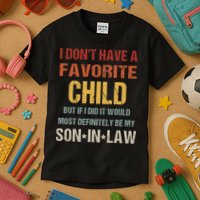 I Don't Have A Favorite Child But If I Did It Would Most Kids T-Shirt