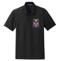 I DonT Have A Gender I Have Anxiety Non Binary Skeleton Dry Zone Grid Polo