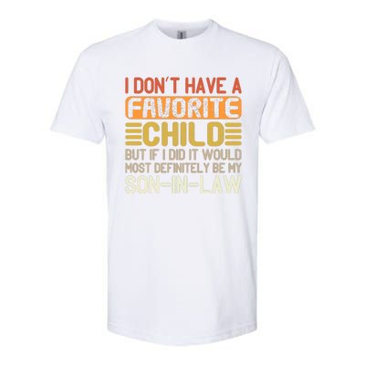 I Dont Have A Favorite Child Softstyle CVC T-Shirt