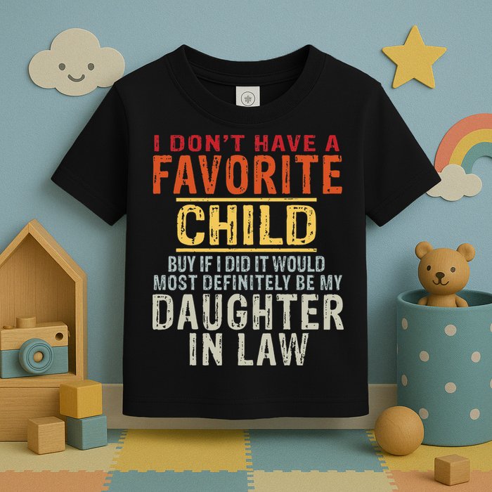 I Don't Have A Favorite Child But If I Did It Would Most Toddler T-Shirt