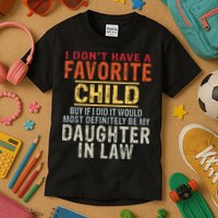 I Don't Have A Favorite Child But If I Did It Would Most Kids T-Shirt