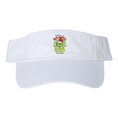 I Dont Have Any Badhabits Im Good At All Of Them Christmas Valucap Bio-Washed Visor