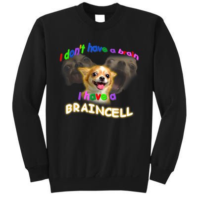 I Dont Have A Brain I Have A Braincell Meme Sweatshirt