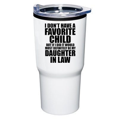 I Dont Have A Favorite Child Funny Daughter In Law Tumbler