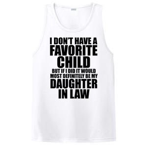 I Dont Have A Favorite Child Funny Daughter In Law PosiCharge Competitor Tank