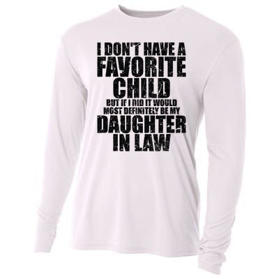 I Don't Have A Favorite Child But If I Did It Would Most Retro Vintage Cooling Performance Long Sleeve Crew