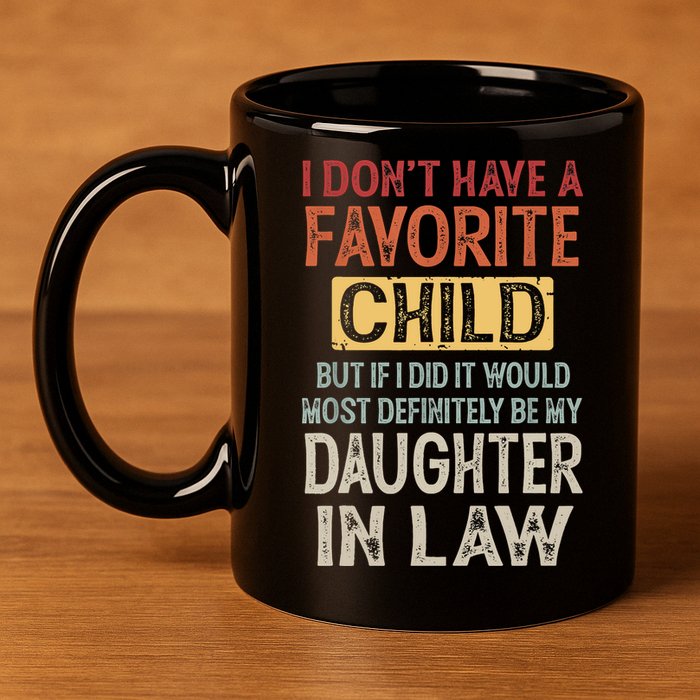 I Don't Have A Favorite Child But If I Did It Would Most 11oz C Handle Ceramic Mug