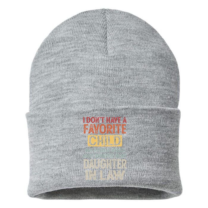 I Don't Have A Favorite Child But If I Did It Would Most Sustainable Knit Beanie