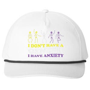 I Dont Have Gender Enby Pride Flag Lgbtq Snapback Five-Panel Rope Hat