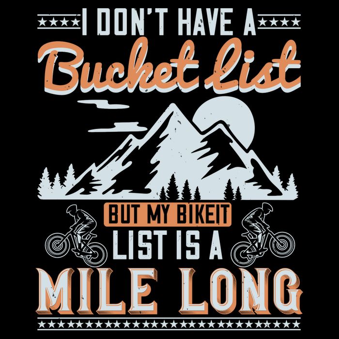 I Don’t Have A Bucket List But My BikeIt List Is A Mile Long Backpack