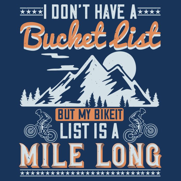 I Don’t Have A Bucket List But My BikeIt List Is A Mile Long Sustainable Bucket Hat