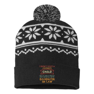 I Don't Have A Favorite Child But If I Did It Would Most USA-Made Snowflake Beanie