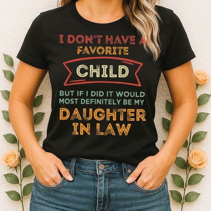 I Don't Have A Favorite Child But If I Did It Would Most Womens T-Shirt