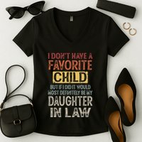 I DonT Have A Favorite Child But If I Did It Would Most Women's V-Neck T-Shirt