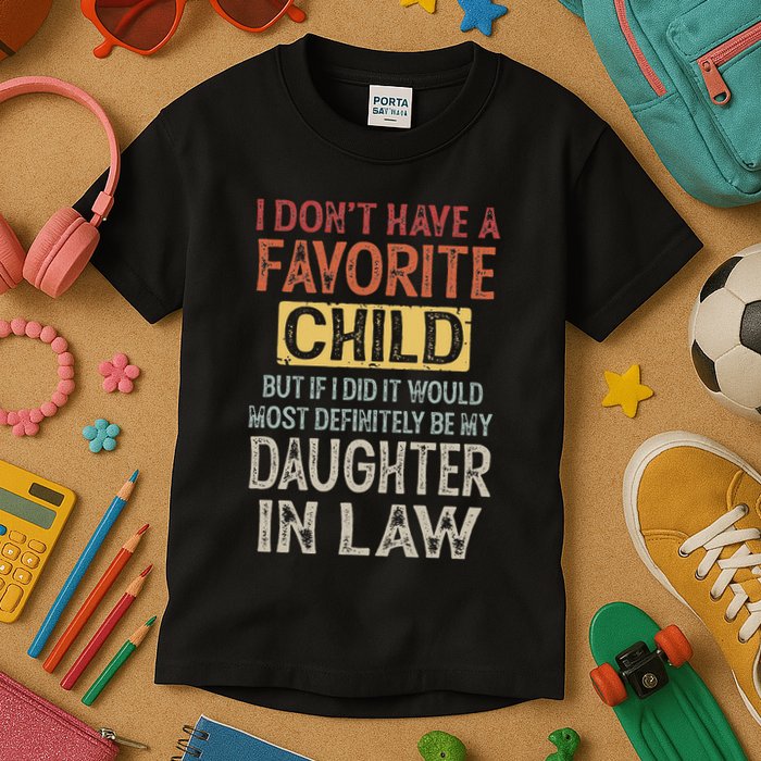 I DonT Have A Favorite Child But If I Did It Would Most Kids T-Shirt