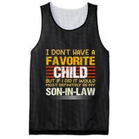 I Don't Have A Favorite Child But If I Did It Would Most Mesh Reversible Basketball Jersey Tank