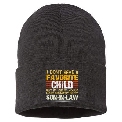 I Don't Have A Favorite Child But If I Did It Would Most Sustainable Knit Beanie