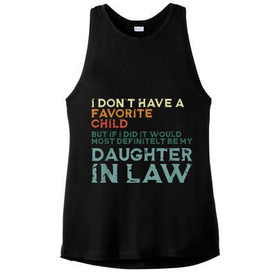I Dont Have A Favorite Child But If I Did It Would Most Ladies PosiCharge Tri-Blend Wicking Tank