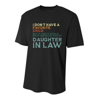 I Dont Have A Favorite Child But If I Did It Would Most Youth Performance Sprint T-Shirt