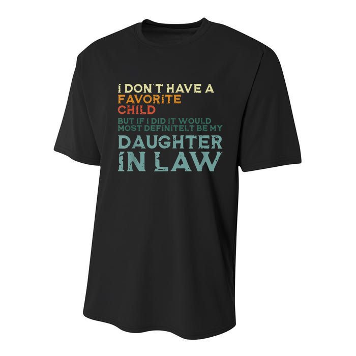 I Dont Have A Favorite Child But If I Did It Would Most Youth Performance Sprint T-Shirt