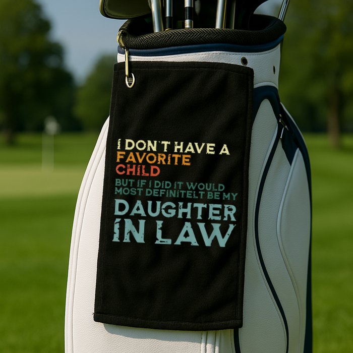 I Dont Have A Favorite Child But If I Did It Would Most Golf Towel