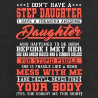 I Don't Have A Stepdaughter Stepfather Step Stepdad Gift Golf Towel