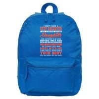 I Don't Have A Stepdaughter Stepfather Step Stepdad Gift 16 in Basic Backpack