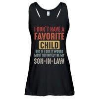 I Don't Have A Favorite Child But If I Did It Would Most Definitely Be My SON IN Ladies Essential Flowy Tank