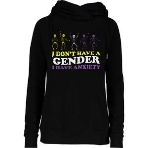 I Dont Have Gender Enby Pride Flag Lgbtq Womens Funnel Neck Pullover Hood