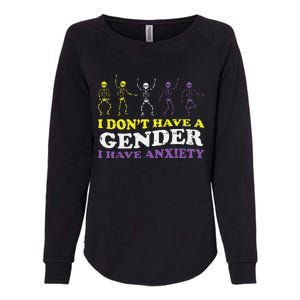 I Dont Have Gender Enby Pride Flag Lgbtq Womens California Wash Sweatshirt