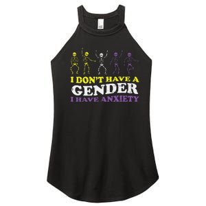 I Dont Have Gender Enby Pride Flag Lgbtq Women's Perfect Tri Rocker Tank