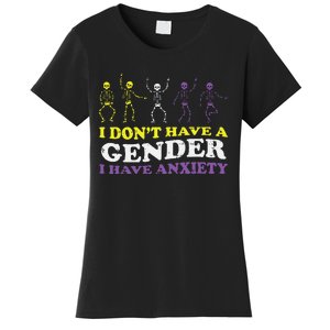 I Dont Have Gender Enby Pride Flag Lgbtq Women's T-Shirt