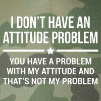 I Don't Have An Attitude Problem Funny Sarcasm Tee Legacy Tie Dye Trucker Hat