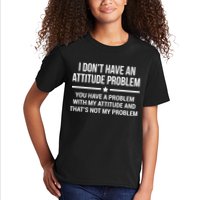 I Don't Have An Attitude Problem Funny Sarcasm Tee Kids T-Shirt