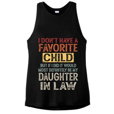I Dont Have A Favorite Child But If I Did It Would Most Ladies PosiCharge Tri-Blend Wicking Tank