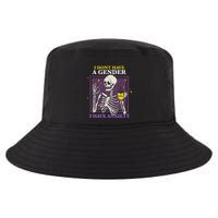 I DonT Have A Gender I Have Anxiety Nonbinary Enby Skeleton Cool Comfort Performance Bucket Hat