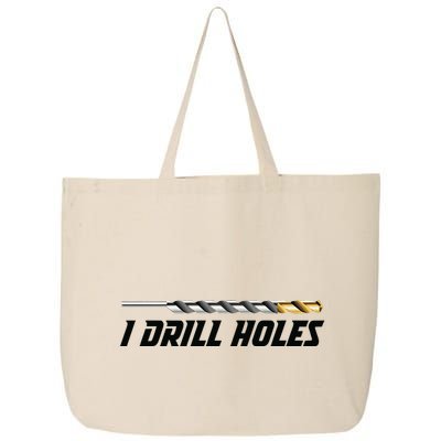 I Drill Holes 25L Jumbo Tote