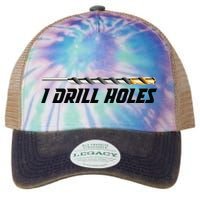 I Drill Holes Legacy Tie Dye Trucker Hat