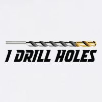 I Drill Holes Sustainable Bucket Hat