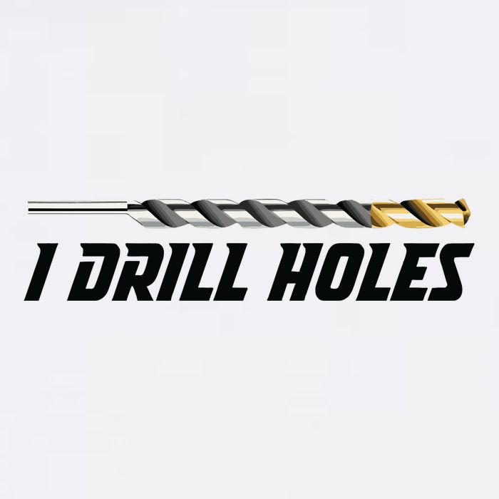 I Drill Holes Sustainable Bucket Hat
