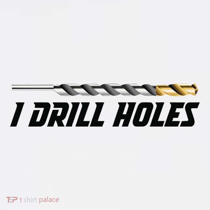I Drill Holes Women's V-Neck T-Shirt