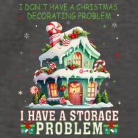 I DonT Have A Christmas Decorating Problem I Have A Storage Vector Backpack
