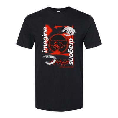 I.M.A.G.I.N.E D.R.A.G.O.N.S Handshake Black Softstyle CVC T-Shirt