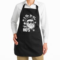 I Do It For The Hos Funny Christmas Pajama Family Xmas Apron