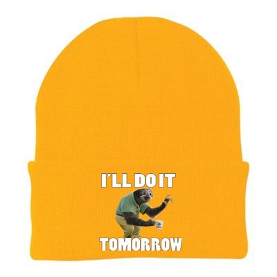 I´ll Do It Tomorrow Sloth Lover Sloths Animal Knit Cap Winter Beanie