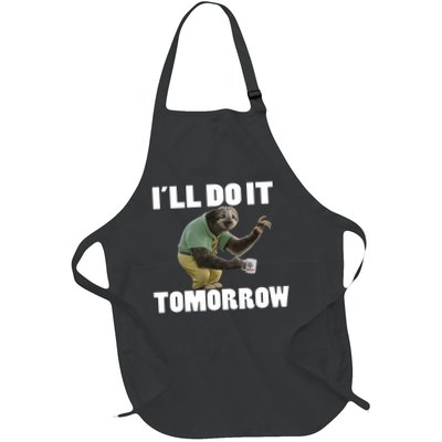 I´ll Do It Tomorrow Sloth Lover Sloths Animal Apron