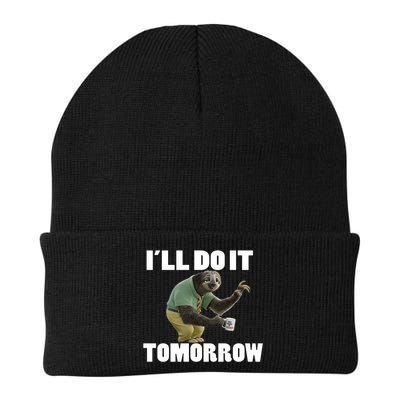 I´ll Do It Tomorrow Sloth Lover Sloths Animal Beanie