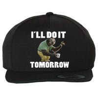 I´ll Do It Tomorrow Sloth Lover Sloths Animal Wool Snapback Cap